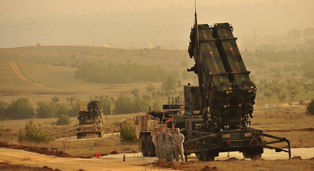 U.S. service members with a Patriot missile battery in Gaziantep, Turkey, February 2013.